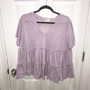 Altar’d State Light Purple Top